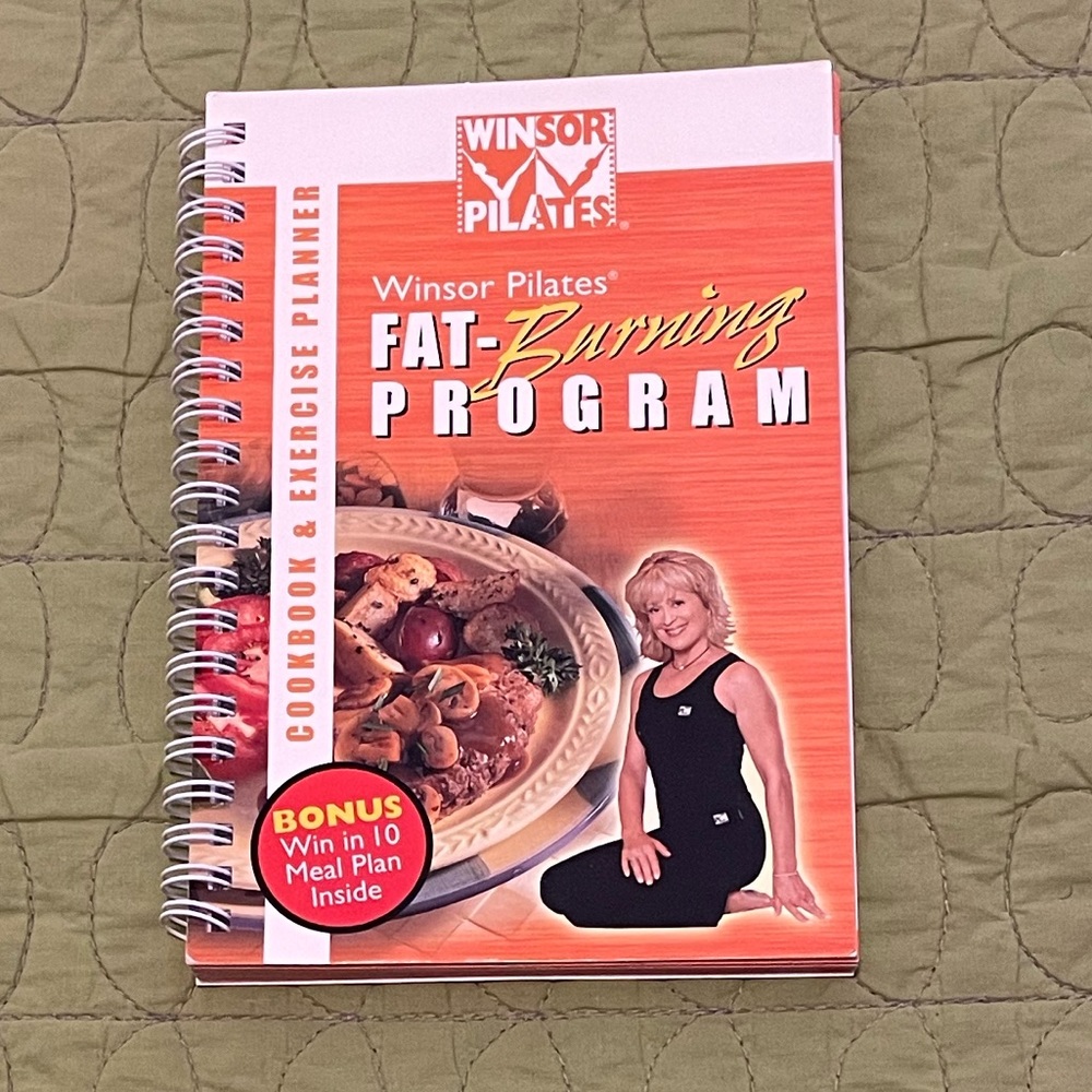 Winsor Pilates Fat Burning Sculpt Your Body Slim DVD & Cookbook/Exercise Planner